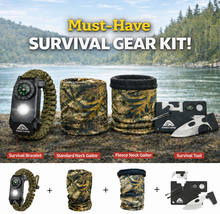 Load image into Gallery viewer, Go-Anywhere Survival Gear Bundle Kit (4 Products)