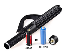 Load image into Gallery viewer, The StaySafe Rechargeable Telescopic LED Aluminum Alloy Flashlight