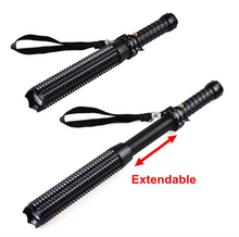 Load image into Gallery viewer, The StaySafe Rechargeable Telescopic LED Aluminum Alloy Flashlight