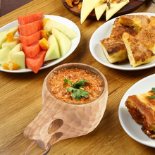 Load image into Gallery viewer, The Traveler - Nordic Style Notched Wood Kuksa Cup