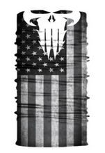 Load image into Gallery viewer, Gray Punisher Skull | Head/Neck Cover