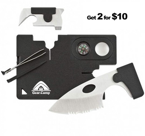 Wallet Size Companion Multi-Function Tool - 2 Pack