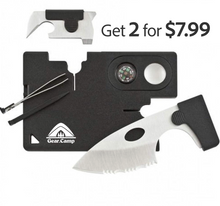 Load image into Gallery viewer, Wallet Size Companion Multi-Function Tool - 2 Pack
