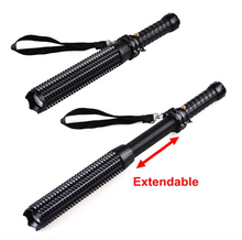 Load image into Gallery viewer, The StaySafe Rechargeable Telescopic LED Aluminum Alloy Flashlight
