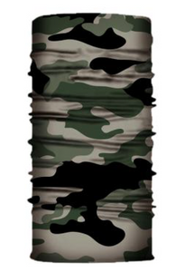 Green Black Camo | Head/Neck Cover