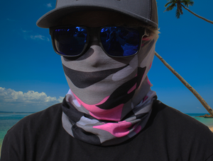 Dark Pink Camo | Head/Neck Cover