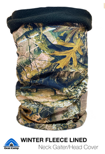 Fleece-Lined Tree Camo | Head/Neck Cover